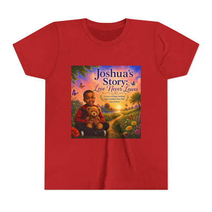 Youth Tee - "Joshua's Story: Love Never Leaves" Illustrated Kids T‑Shirt