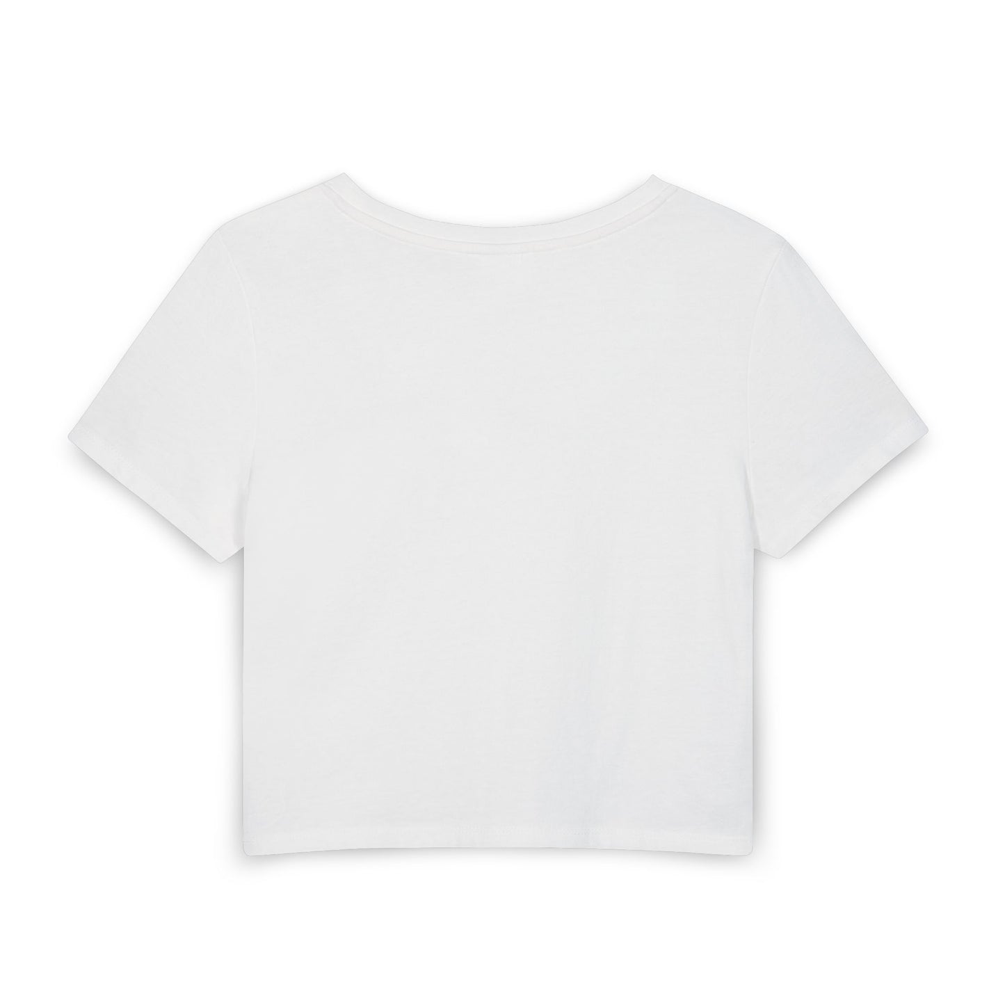Still Healing Women’s Baby Tee — Floral Crown Inspirational Cropped Tee