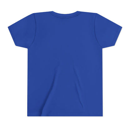 Joshua's Story Youth Tee — Inspirational Crowned Silhouette Floral Shirt