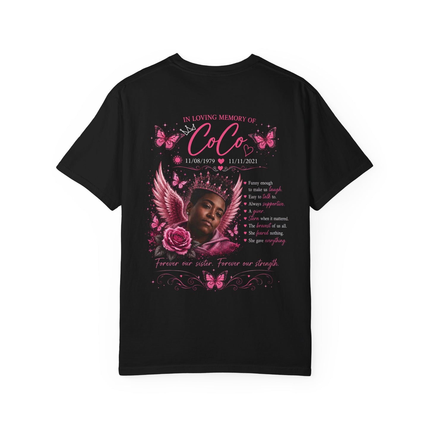 Still Healing Memorial T-Shirt — Breast Cancer Awareness Tribute Tee