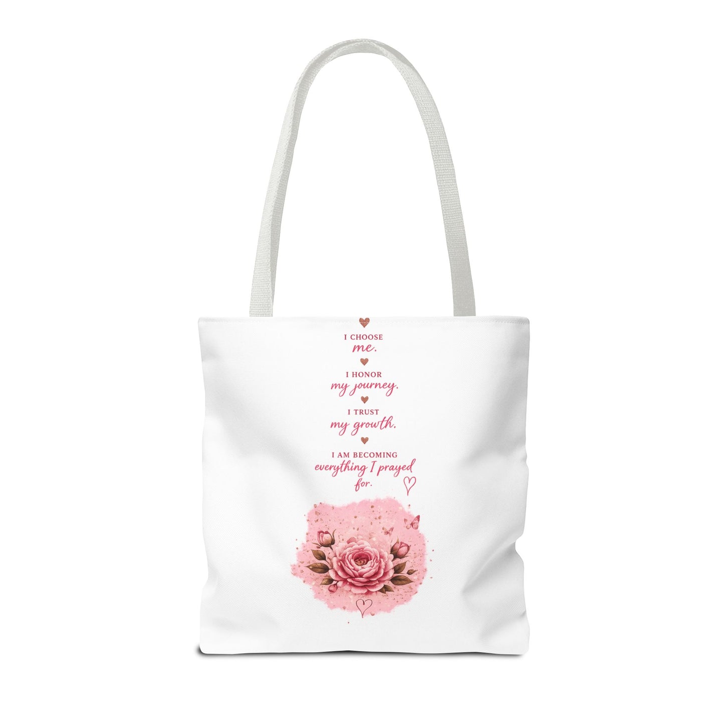 Still Healing Tote Bag — Inspirational Self-Love Healing Quote Tote