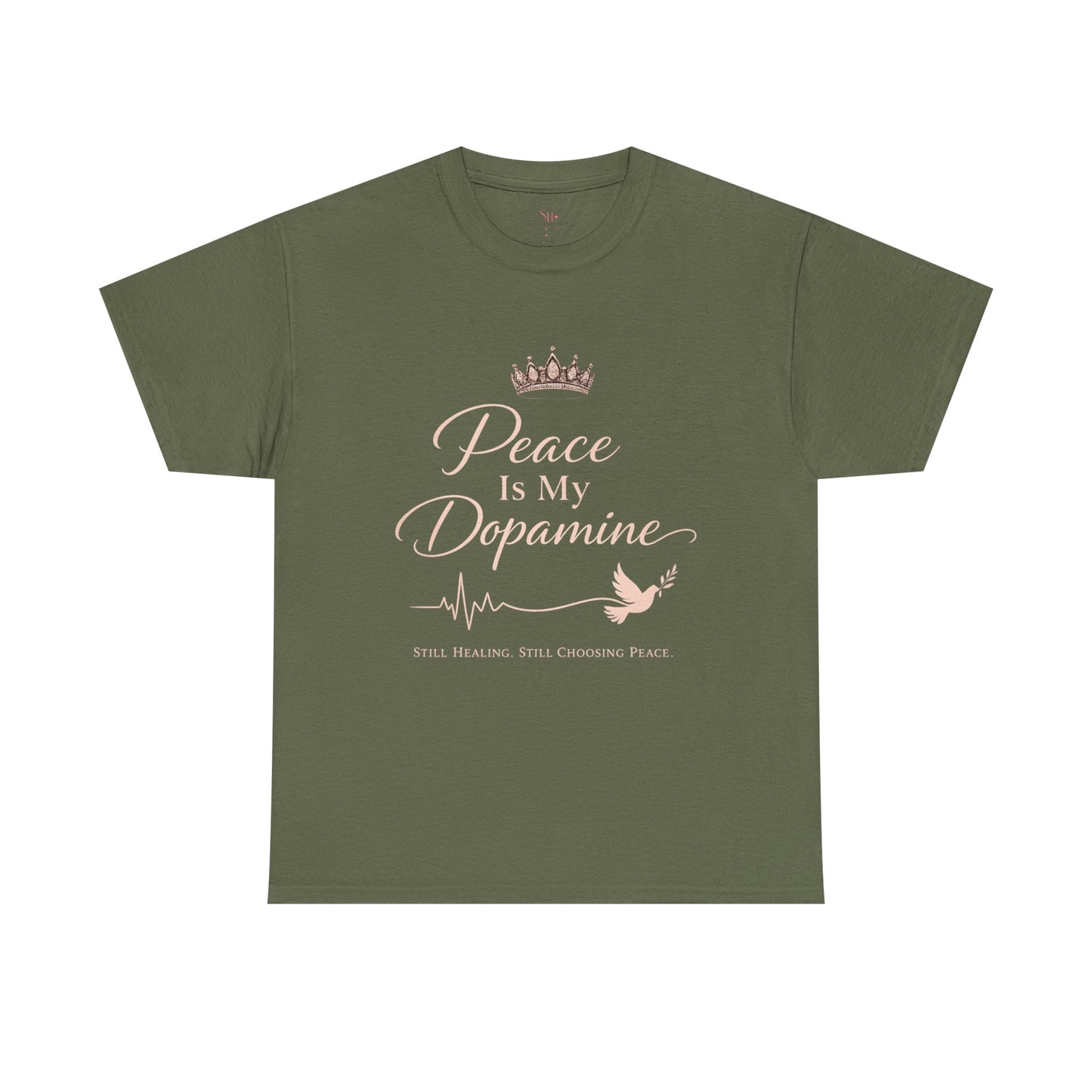Peace Is My Dopamine T‑Shirt — Inspirational Mental Health Tee