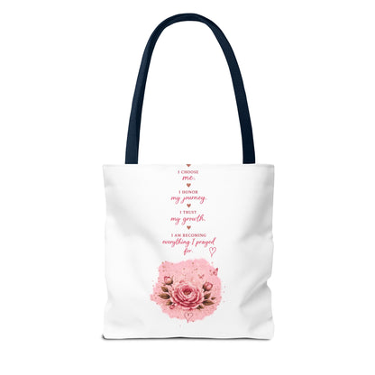 Still Healing Tote Bag — Inspirational Self-Love Healing Quote Tote