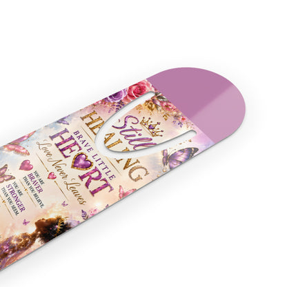 Inspirational Faith Bookmark — "Still Healing Brave Little Heart" Scripture Reminder