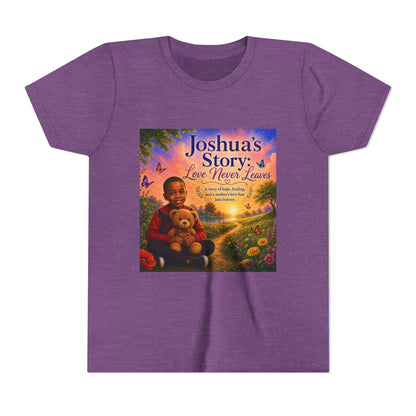 Youth Tee - "Joshua's Story: Love Never Leaves" Illustrated Kids T‑Shirt