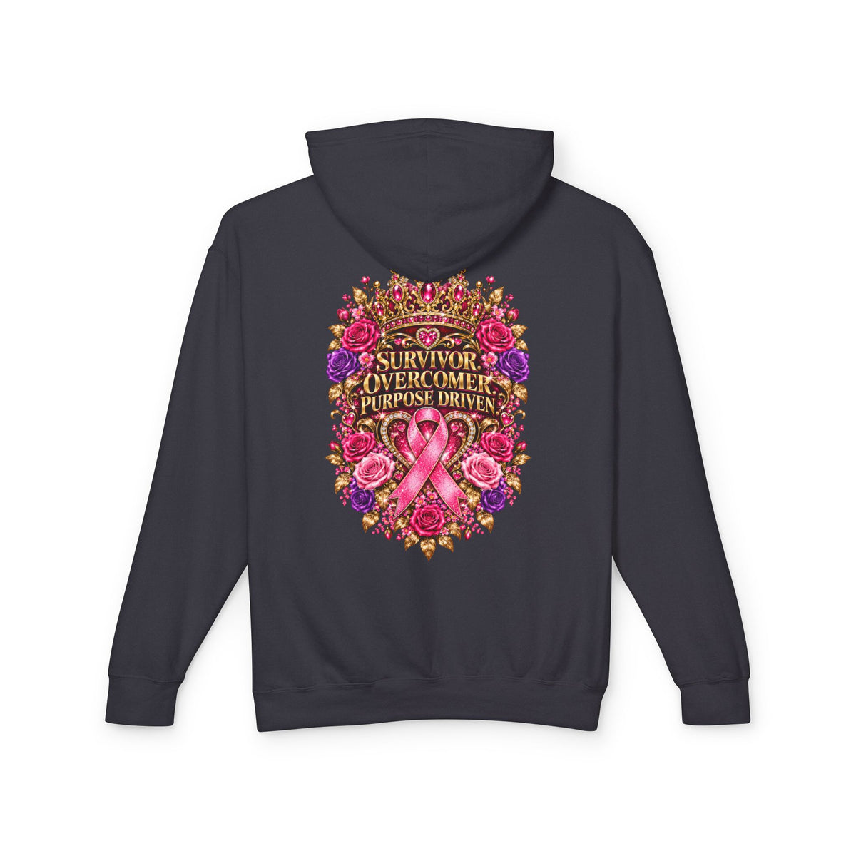 Breast Cancer Survivor Hoodie – Still Healing Floral Pink Ribbon Sweatshirt