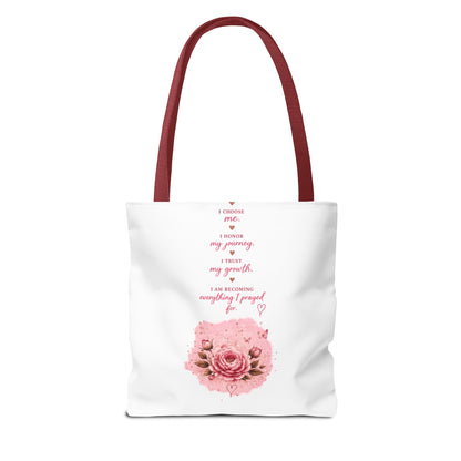 Still Healing Tote Bag — Inspirational Self-Love Healing Quote Tote