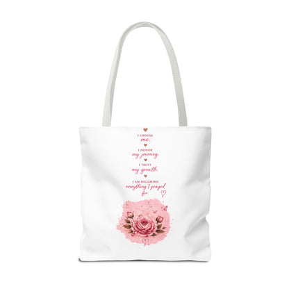 Still Healing Tote Bag — Inspirational Self-Love Healing Quote Tote