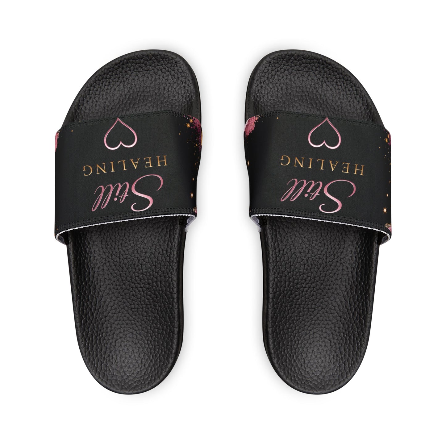 Floral Night Slide Sandals — Women's Removable-Strap Summer Slides