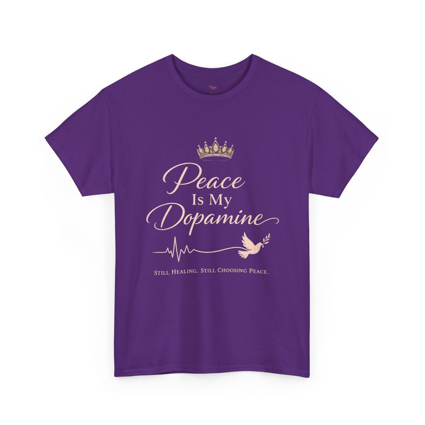 Peace Is My Dopamine T‑Shirt — Inspirational Mental Health Tee