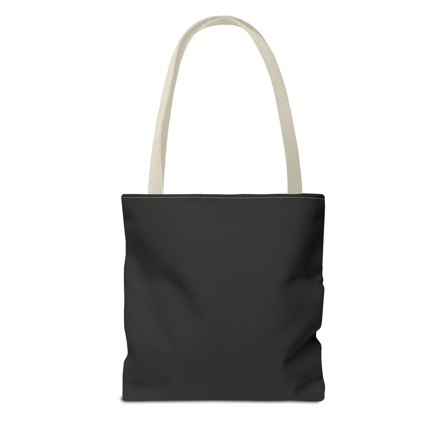 Tote Bag — "Love Don't Drive You Into a Grave" Gothic Pink Rose Statement Tote